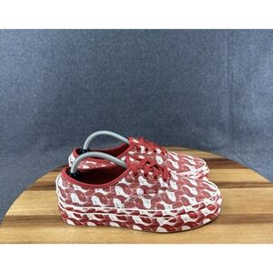Vans Opening Ceremony Snake Checker Red Sneakers Shoes Size Mens 5 Womens 6.5